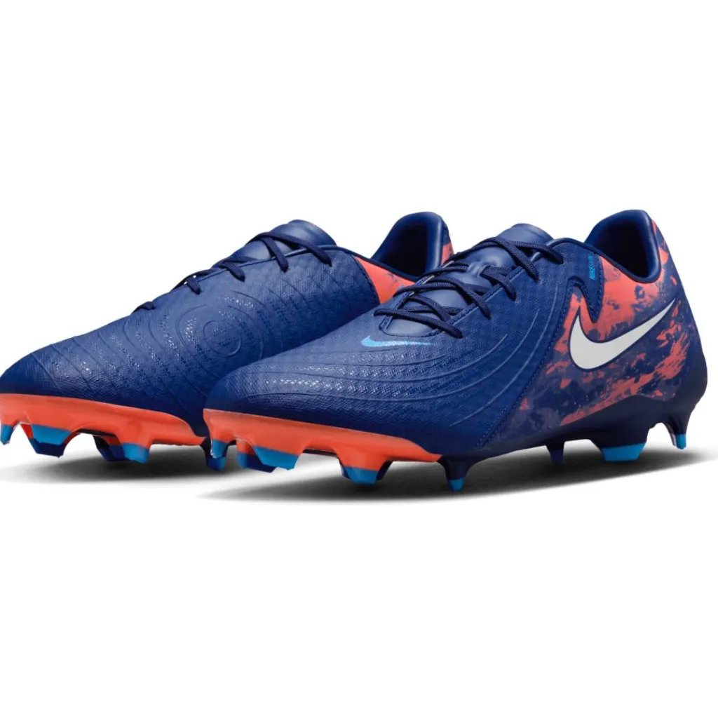 Nike Phantom GX 2 Academy Erling Haaland FG AG voetbalschoenen blue void chrome< Voetbalschoenen