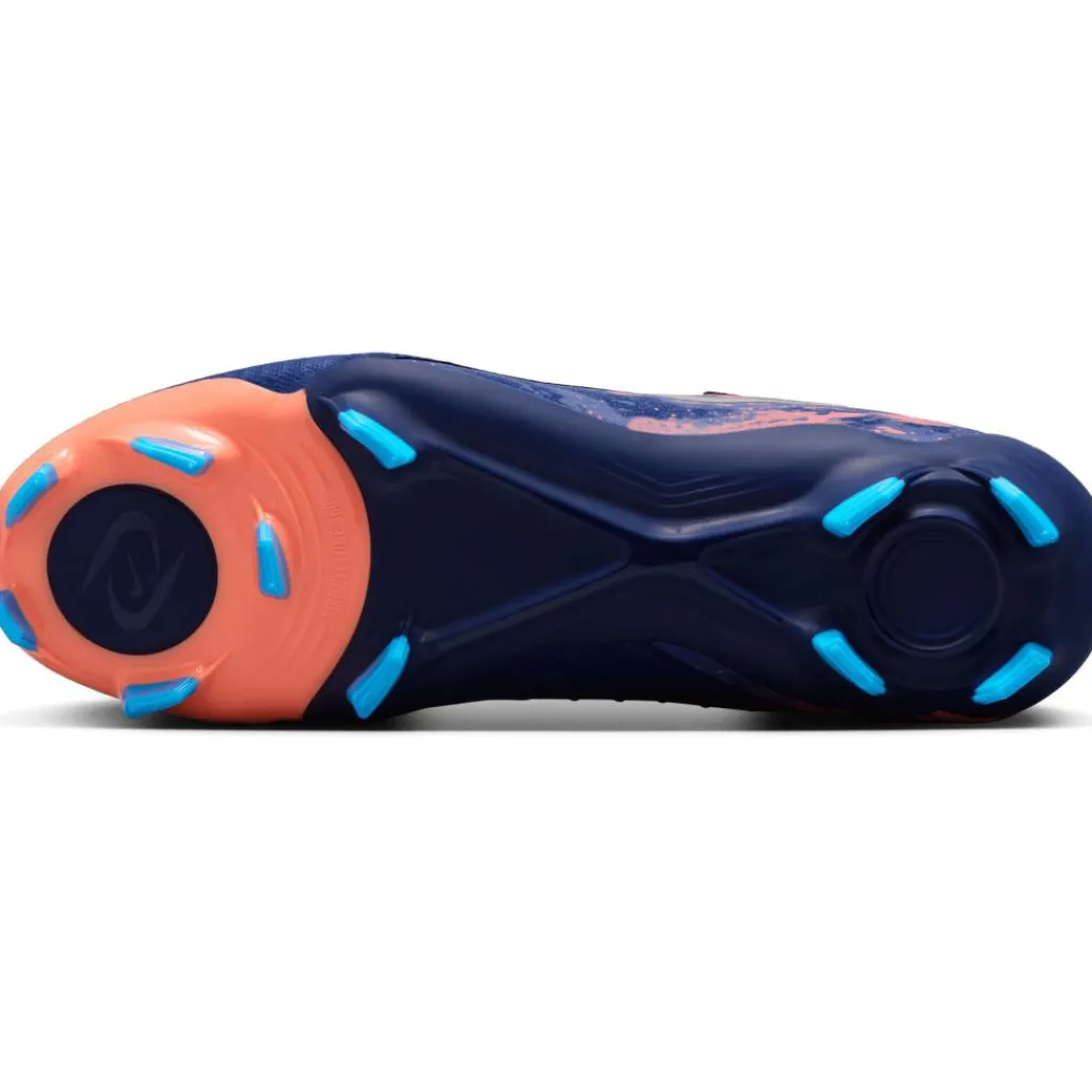 Nike Phantom GX 2 Academy Erling Haaland FG AG voetbalschoenen blue void chrome< Voetbalschoenen