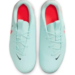 Voetbalschoenen-Nike Phantom GX 2 Academy FG AG voetbalschoenen junior mint off noir atomic red