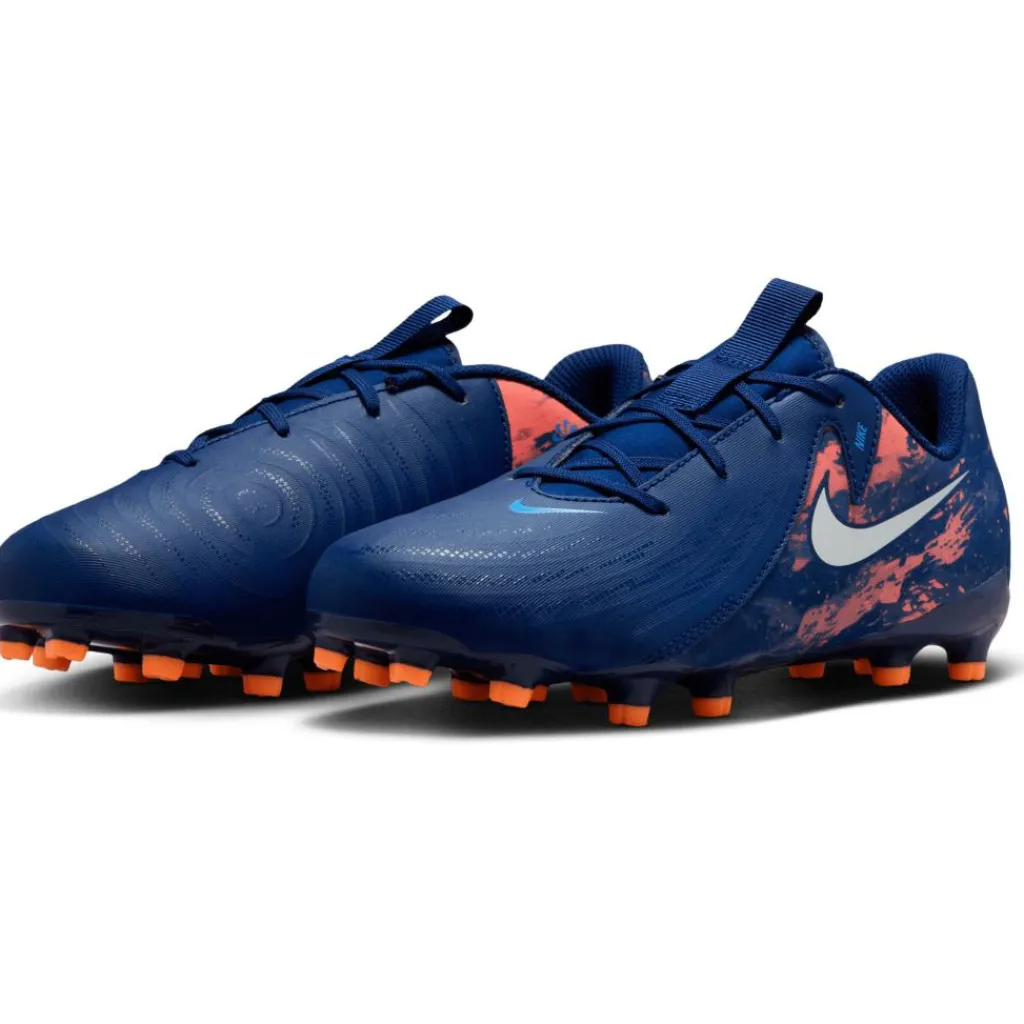 Nike Phantom GX 2 Academy Erling Haaland FG AG voetbalschoenen junior blue void< Voetbalschoenen