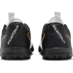 Voetbalschoenen-Nike Phantom GX II Academy voetbalschoenen junior white metallic gold coin black