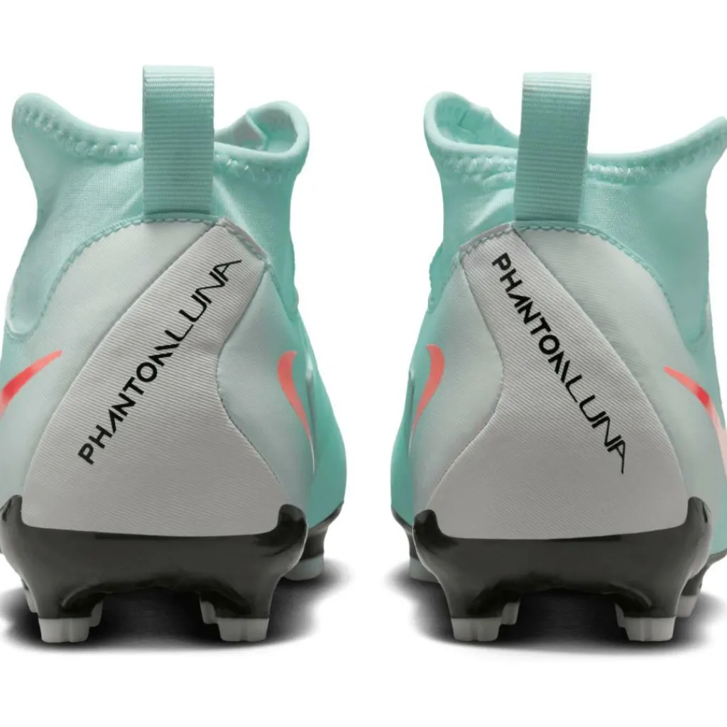 Nike Phantom Luna 2 Academy FG AG voetbalschoenen junior mint off noir atomic red< Voetbalschoenen