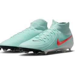 Voetbalschoenen-Nike Phantom Luna 2 Pro FG voetbalschoenen mint off noir atomic red