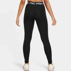 Sportbroek-Nike  Pro Dri-FIT sportlegging junior black white