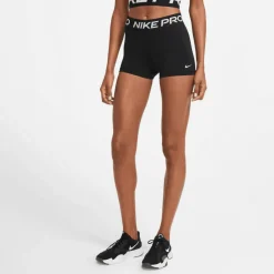 Nike Pro short dames black< Sportbroek