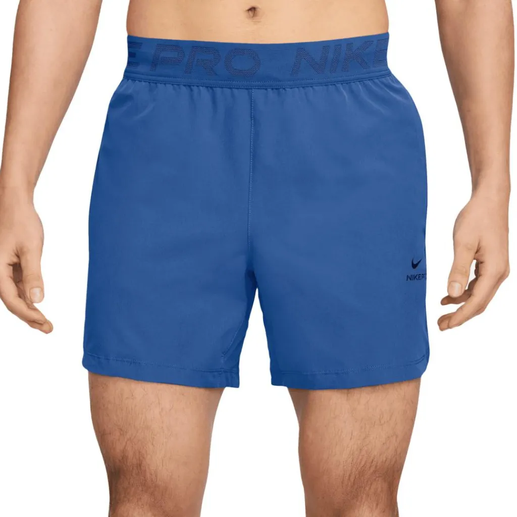 Sportbroek-Nike Pro short heren comet blue black