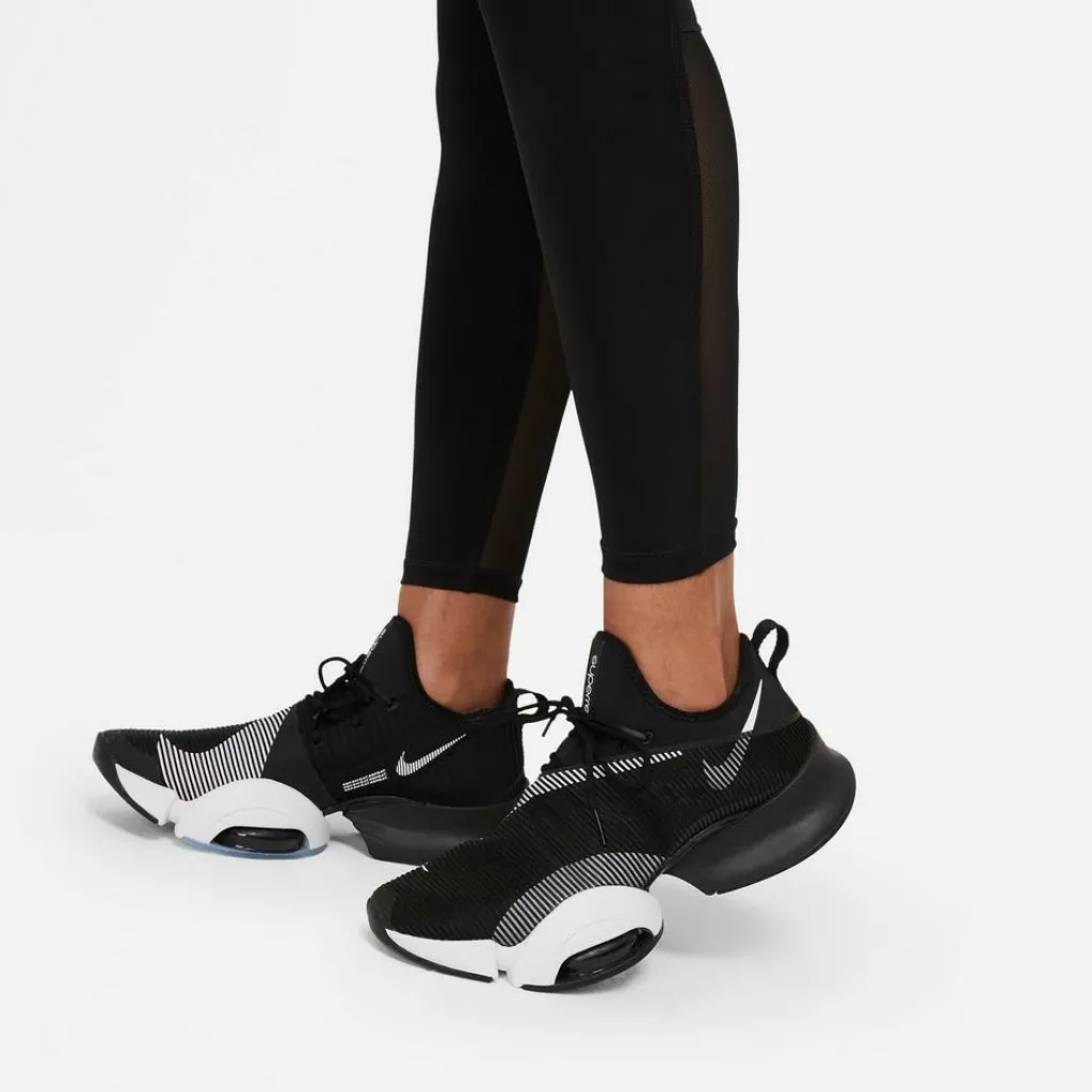 Sportbroek-Nike Pro sportlegging dames black white