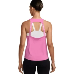 Nike Pro tanktop dames playful pink white< Sportshirt