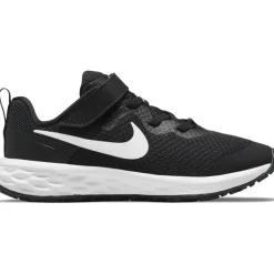 Nike Revolution 6 schoenen junior black dark smoke grey white< Schoenen
