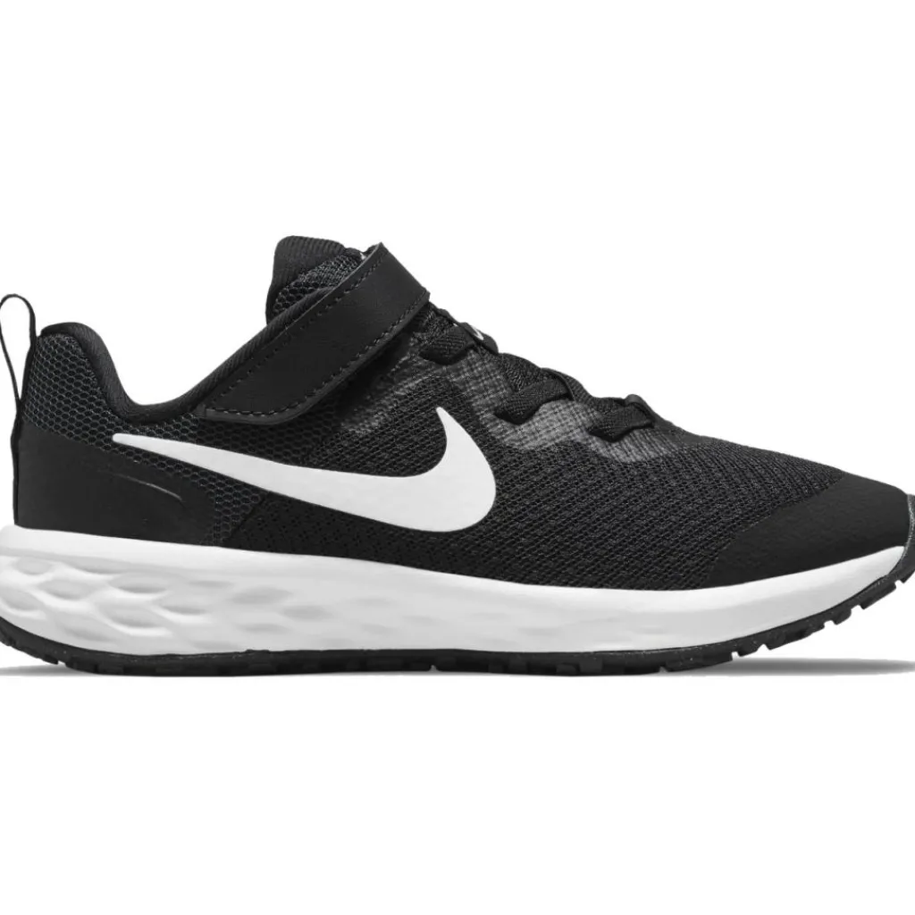 Nike Revolution 6 schoenen junior black dark smoke grey white< Schoenen