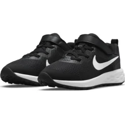 Nike Revolution 6 schoenen junior black dark smoke grey white< Schoenen