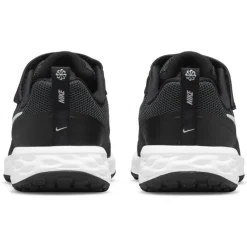 Nike Revolution 6 schoenen junior black dark smoke grey white< Schoenen