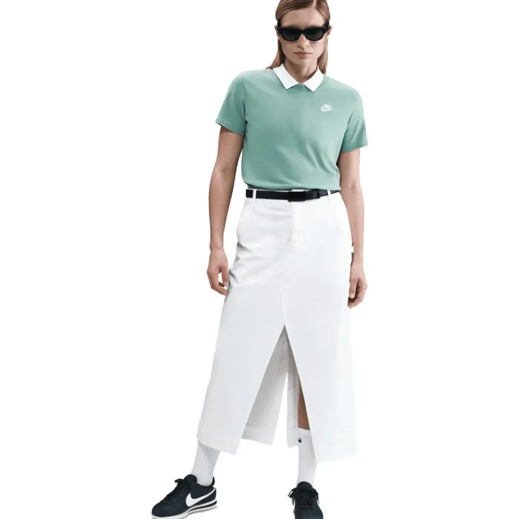 Shirts, Polo's & Blouses-Nike Sportswear Club Essentials shirt dames cannon