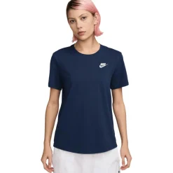 Sportshirt-Nike Sportswear Club Essentials shirt dames midnight navy