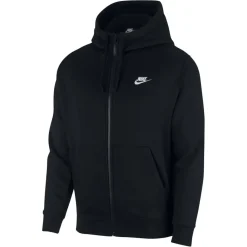 Truien & Vesten-Nike Sportswear Club Fleece vest heren zwart wit