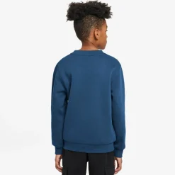Truien & Vesten-Nike Sportswear Club Fleece sweater junior court blue white