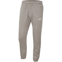 Broeken-Nike Sportswear Club Fleece joggingbroek heren dark greyheather matte silver white