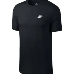Shirts, Polo's & Blouses-Nike Sportswear Club shirt heren black white