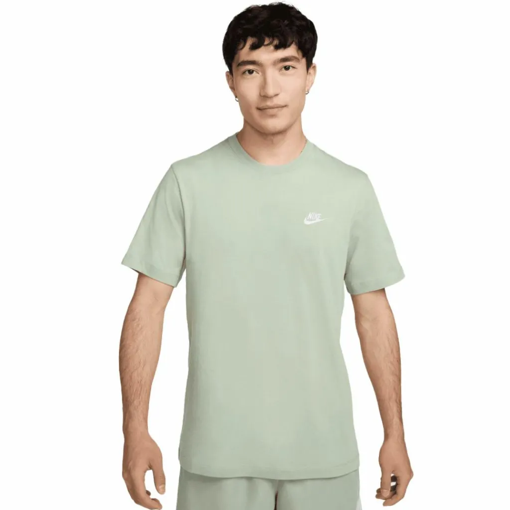 Nike Sportswear Club shirt heren jade horizon< Shirts, Polo's & Blouses