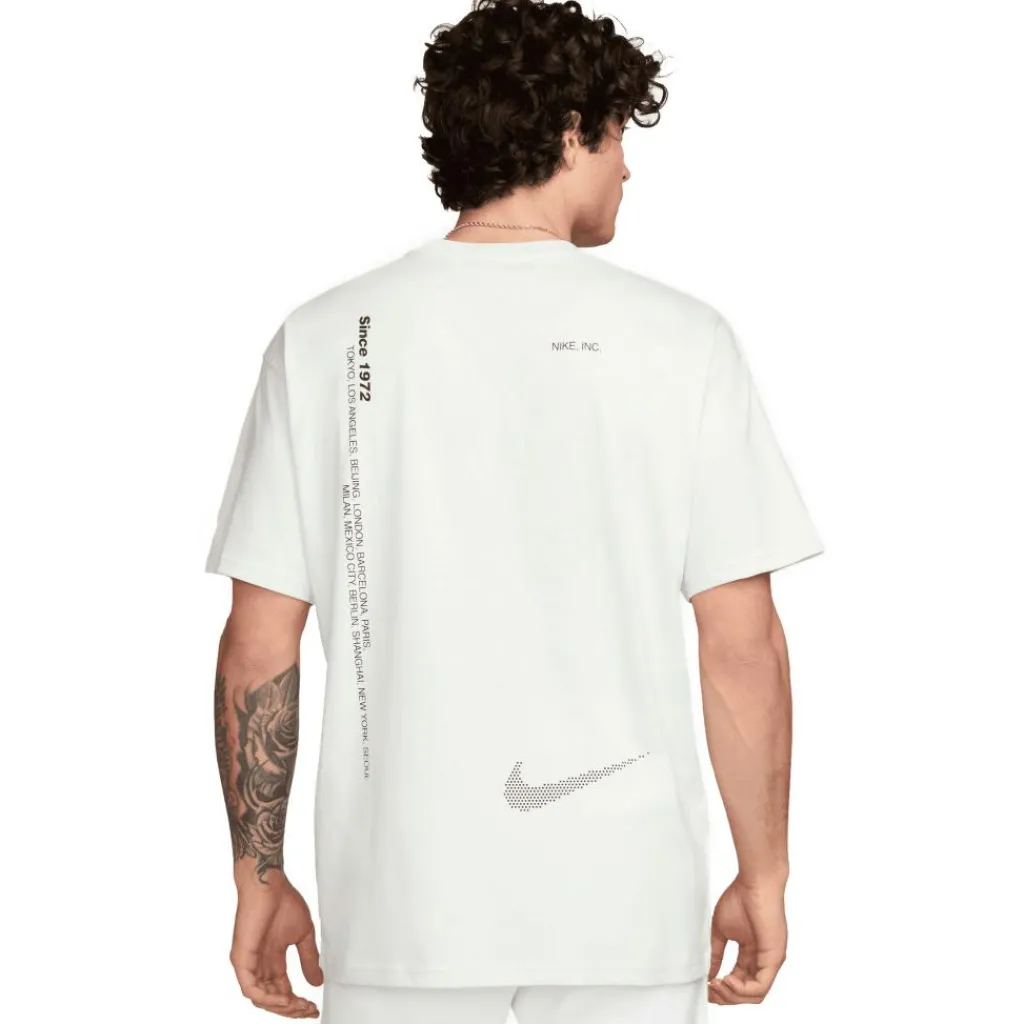Sportshirt-Nike Sportswear Max 90 shirt heren summit white