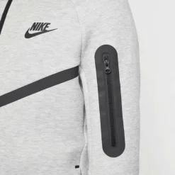 Truien & Vesten-Nike Sportswear Tech Fleece vest junior dark grey heather black