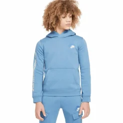 Nike Standard Issue hoodie junior aegean storm< Truien & Vesten