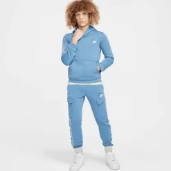 Nike Standard Issue hoodie junior aegean storm< Truien & Vesten