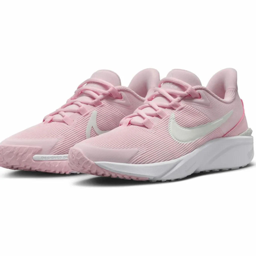 Hardloopschoenen-Nike Star Runner 4 hardloopschoenen junior pink foam white