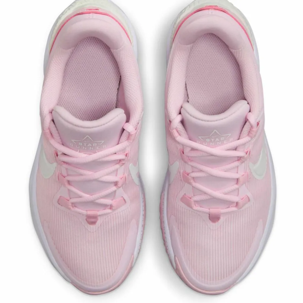 Hardloopschoenen-Nike Star Runner 4 hardloopschoenen junior pink foam white