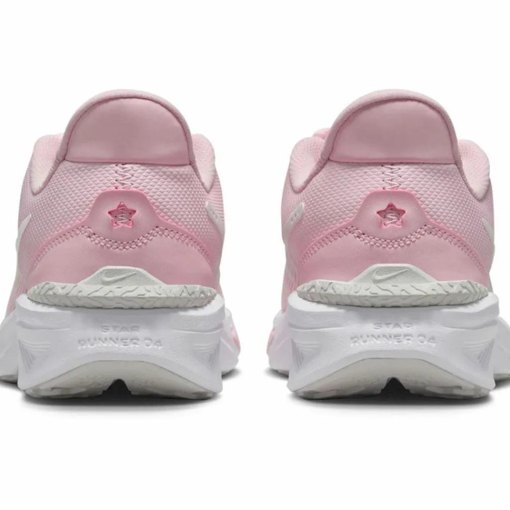 Hardloopschoenen-Nike Star Runner 4 hardloopschoenen junior pink foam white