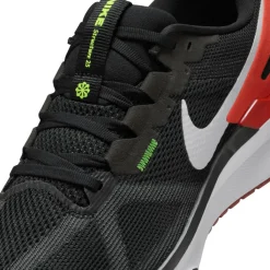 Hardloopschoenen-Nike Structure 25 hardloopschoenen heren black iron grey white