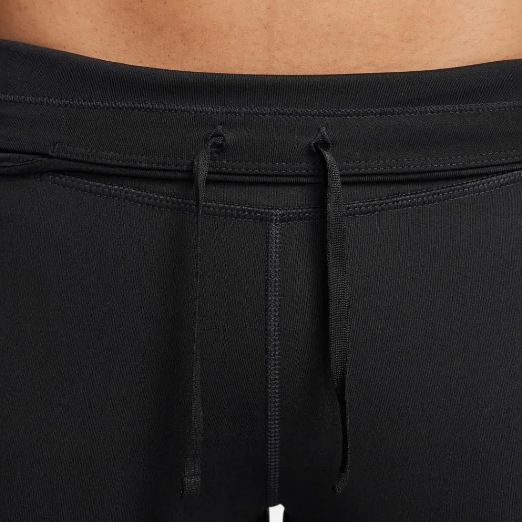 Nike Swoosh Fast hardloopbroek dames black white< Hardloopkleding