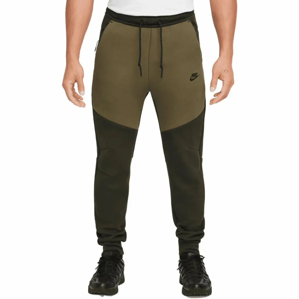 Nike Tech Fleece joggingbroek heren sequoia medium olive black< Broeken