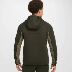 Nike Tech Fleece Windrunner vest heren sequoia medium olive black< Truien & Vesten
