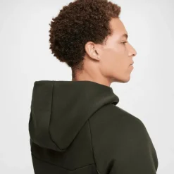 Nike Tech Fleece Windrunner vest heren sequoia medium olive black< Truien & Vesten