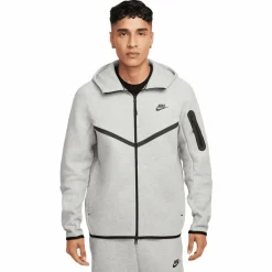 Nike Tech Fleece Windrunner vest heren dark grey heather black< Truien & Vesten