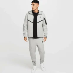 Nike Tech Fleece Windrunner vest heren dark grey heather black< Truien & Vesten