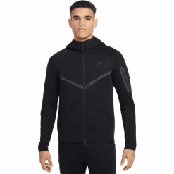 Truien & Vesten-Nike Tech Fleece Windrunner vest heren black black