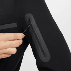 Truien & Vesten-Nike Tech Fleece Windrunner vest heren black black