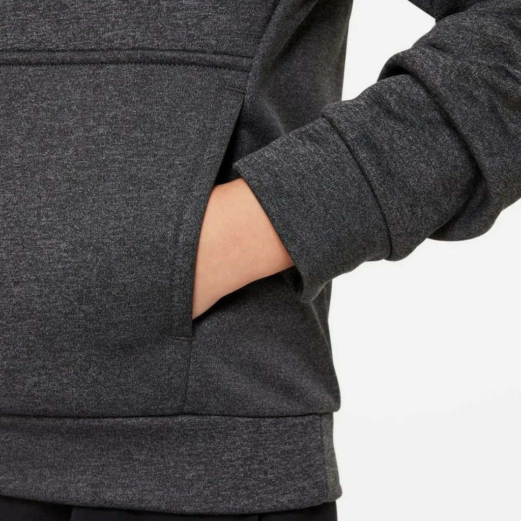 Sport Trui-Nike Therma-FIT Multi+ hoodie junioren black anthracite white