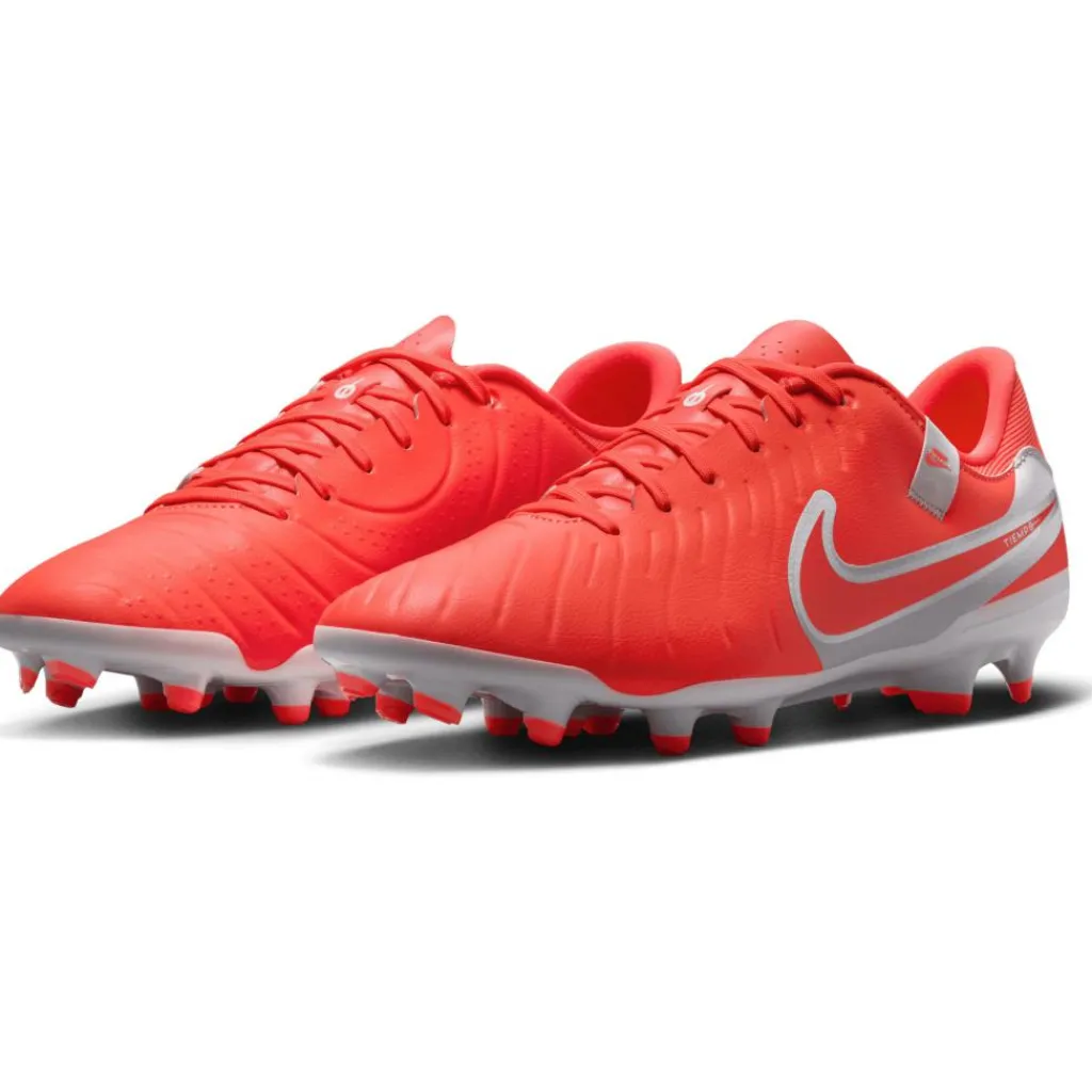 Voetbalschoenen-Nike Tiempo Legend 10 Academy FG AG voetbalschoenen hot lava white