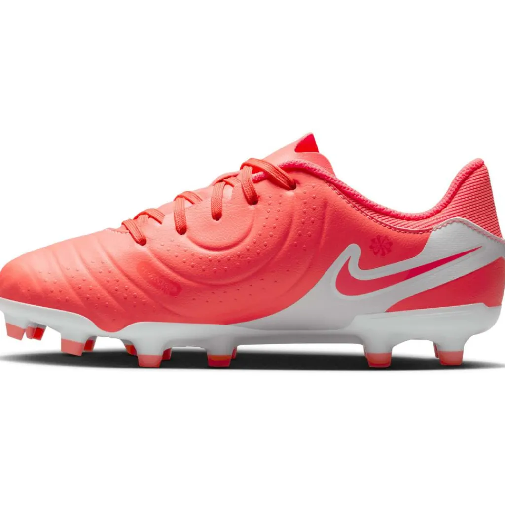 Voetbalschoenen-Nike Tiempo Legend 10 Academy FG AG voetbalschoenen junior hot lava white