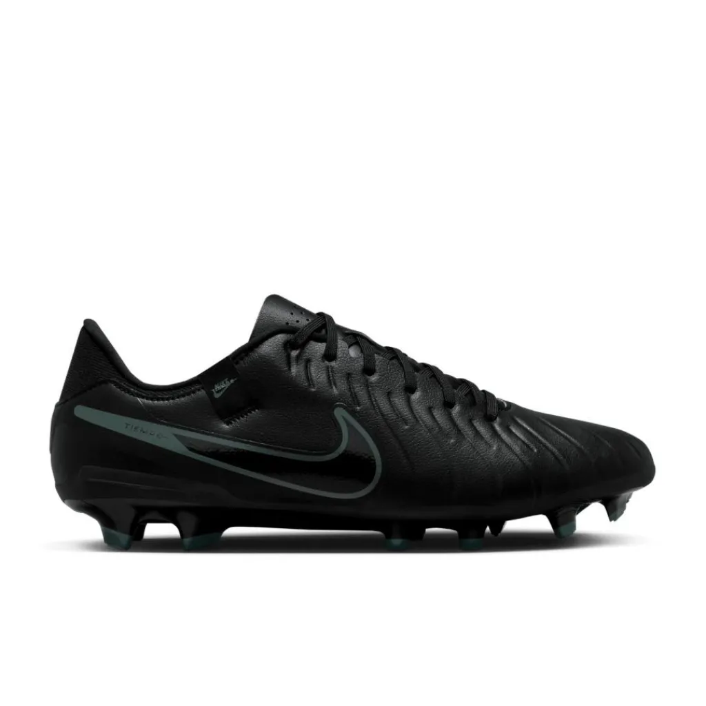 Nike Tiempo Legend 10 Academy FG voetbalschoenen heren black deep jungle< Voetbalschoenen
