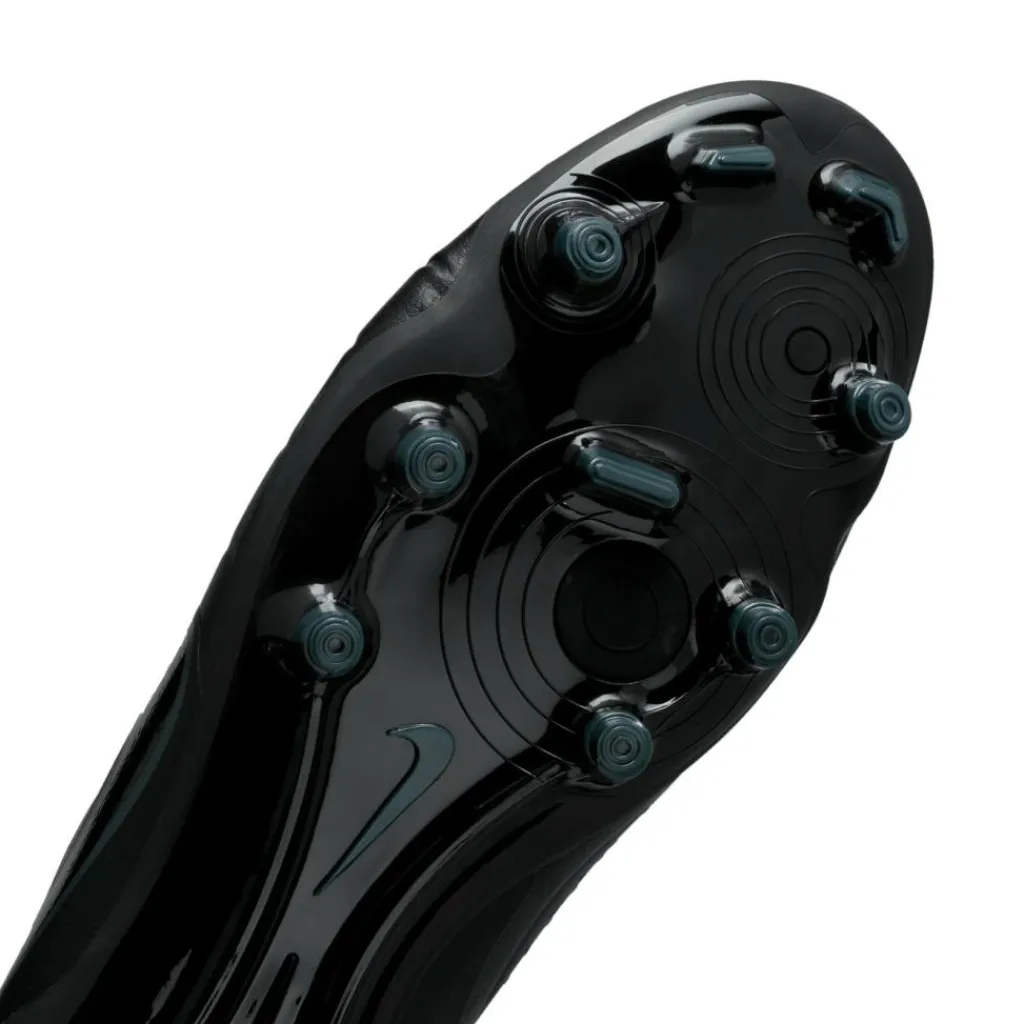 Nike Tiempo Legend 10 Academy FG voetbalschoenen heren black deep jungle< Voetbalschoenen