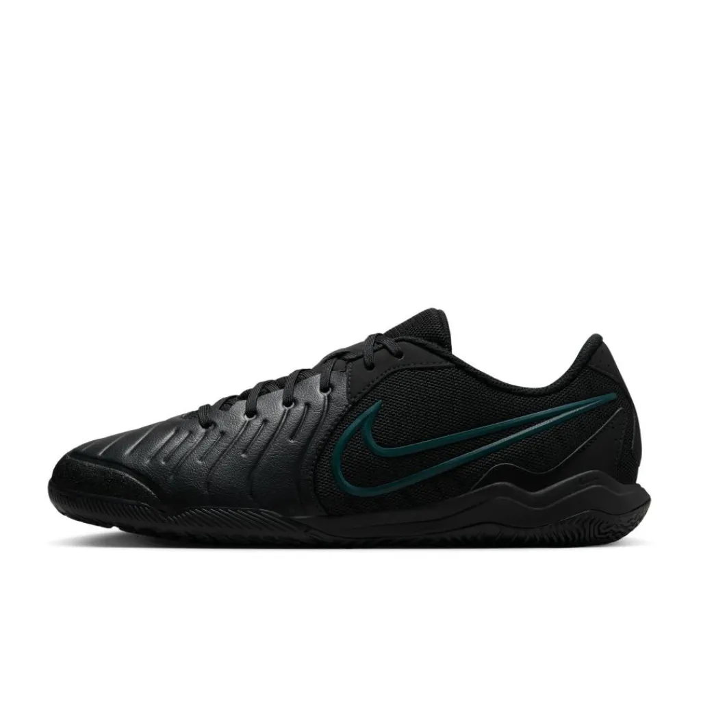 Nike Tiempo Legend 10 Academy IC zaalvoetbalschoenen heren black deep jungle< Voetbalschoenen