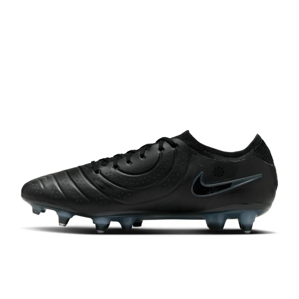 Nike Tiempo Legend 10 Elite SG voetbalschoenen heren black deep jungle< Voetbalschoenen