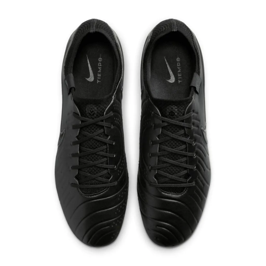 Nike Tiempo Legend 10 Elite SG voetbalschoenen heren black deep jungle< Voetbalschoenen