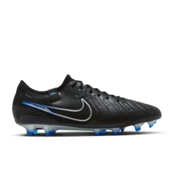 Nike Tiempo Legend 10 Elite voetbalschoenen heren zwart hyper royal chrome< Voetbalschoenen