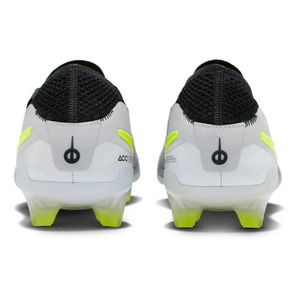 Voetbalschoenen-Nike Tiempo Legend 10 Elite FG voetbalschoenen heren metallic silcer volt black