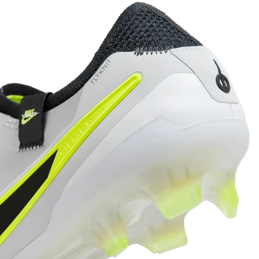 Voetbalschoenen-Nike Tiempo Legend 10 Elite FG voetbalschoenen heren metallic silcer volt black
